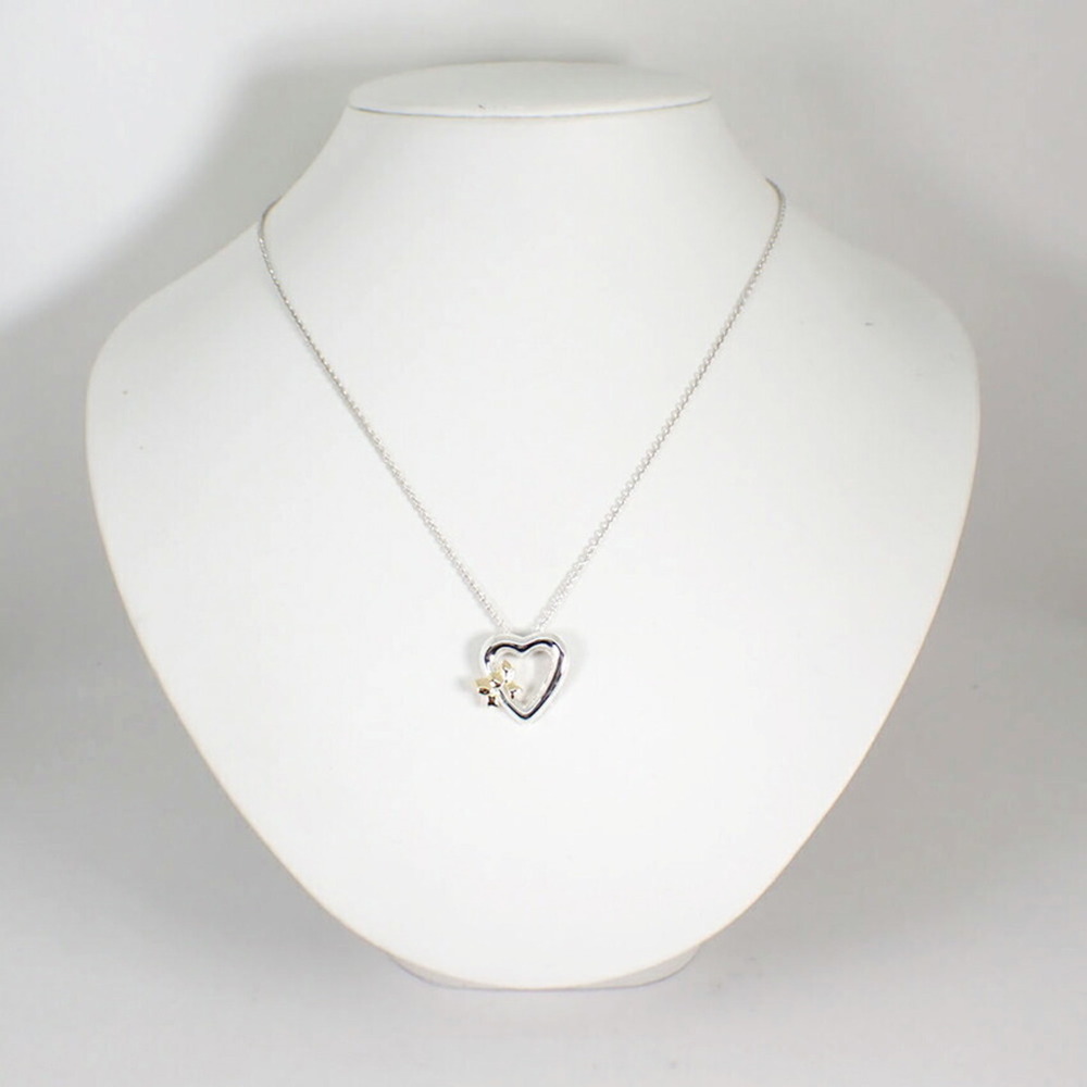 TIFFANY Authentic Gold Heart Necklace - Picture 3 of 9